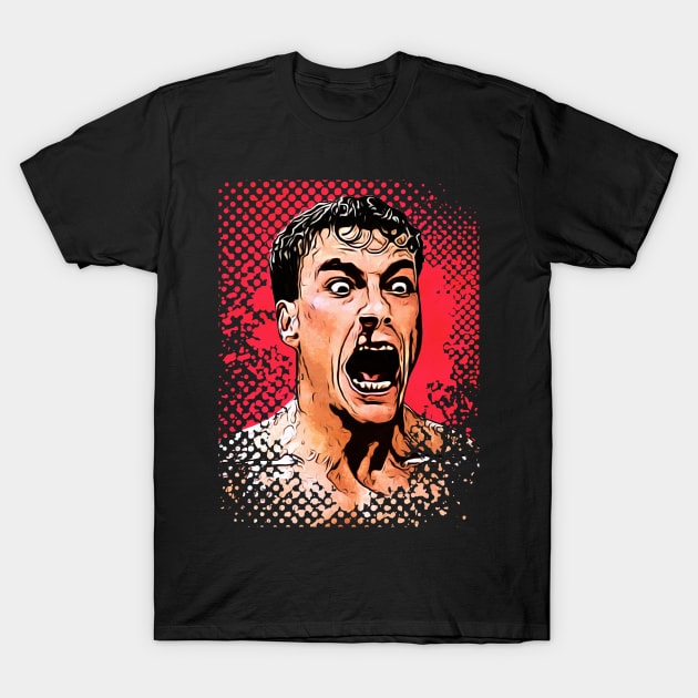 Kung Fu Scream T-Shirt by creativespero